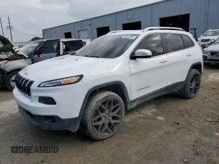 2018 Jeep Cherokee Latitude with VIN 1C4PJLCX3JD519320, listed as a Copart auction lot 79843294 with 91,342 mi miles and Salvage Title. Bid and sale history available at DreamBid. Image 1.