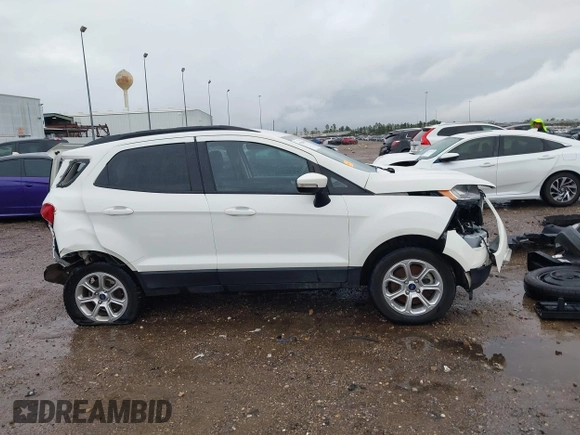 2020 Ford EcoSport SE with VIN MAJ6S3GL2LC362667, listed as a IAAI auction lot 41510765 with 76,311 mi miles and . Bid and sale history available at DreamBid. Image 13.