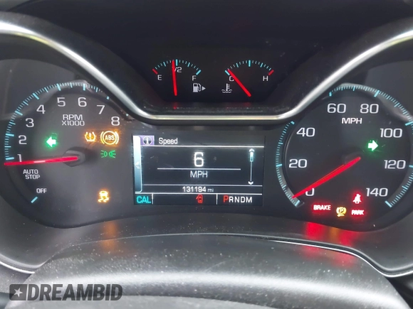 2016 Chevrolet Impala LT with VIN 2G1105SA7G9180660, listed as a IAAI auction lot 41951453 with 131,194 mi miles and . Bid and sale history available at DreamBid. Image 7.