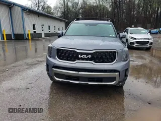 2023 Kia Telluride EX X-Line with VIN 5XYP3DGC8PG372784, listed as a Copart auction lot 51593535 with 12,353 mi miles and Salvage title. Bid and sale history available at DreamBid. Image 14.