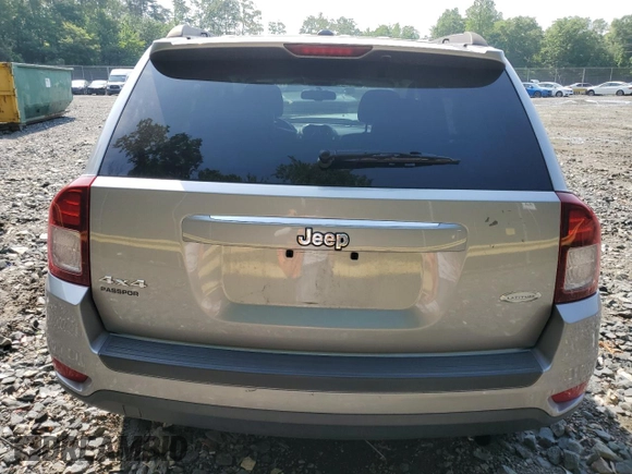 2017 Jeep Compass High Altitude with VIN 1C4NJDEBXHD191404, listed as a Copart auction lot 57209015 with 60,532 mi miles and Salvage title. Bid and sale history available at DreamBid. Image 6.