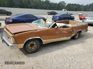 1978 Chevrolet El Camino z VIN 1W80L8Z418311, wystawiony jako Copart lot #71751334 z przebiegiem 9032 mil mil oraz Szkoda całkowita • Salvage title. Historia ofert i sprzedaży dostępna na DreamBid. Obrazek 1.