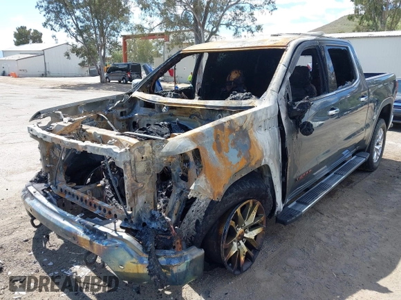 2019 GMC Sierra 1500 SLT z VIN 3GTP8DED1KG229179, wystawiony jako IAAI lot #41932481 z przebiegiem Nie podano mil oraz . Historia ofert i sprzedaży dostępna na DreamBid. Obrazek 6.