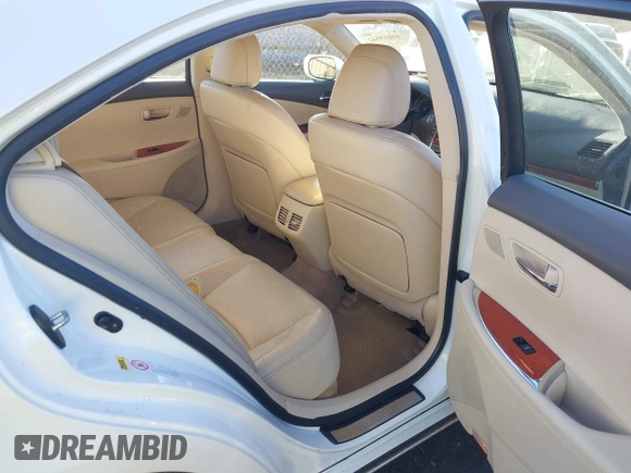 2010 Lexus ES with VIN JTHBK1EG7A2378237, listed as a IAAI auction lot 41615542 with 234,363 mi miles. Bid and sale history available at carsss.com. Image 8.