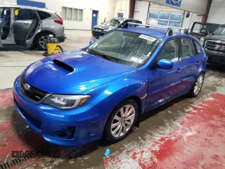 2008 Subaru Impreza Wagon (Natl) WRX w/Premium Pkg with VIN JF1GH75618G815281, listed as a Copart auction lot 42474685 with 192,601 mi miles and Salvage Title. Bid and sale history available at carsss.com. Image 1.