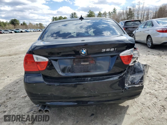 2008 BMW 3 Series 328i with VIN WBAVA37548NL55366, listed as a Copart auction lot 49612465 with 140,353 mi miles and Clean Title. Bid and sale history available at DreamBid. Image 6.