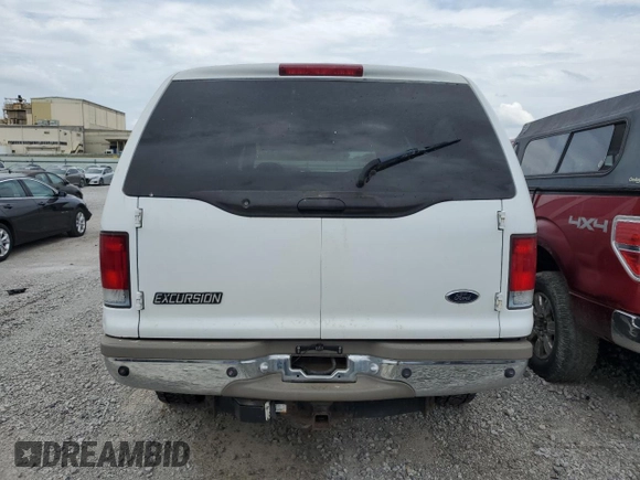 2000 Ford Excursion Limited with VIN 1FMNU43S6YED08749, listed as a Copart auction lot 59393695 with 973,920 mi miles and Clean title. Bid and sale history available at DreamBid. Image 6.