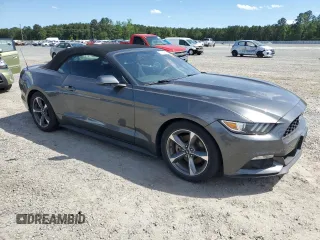 2015 Ford Mustang V6 z VIN 1FATP8EM9F5372568, wystawiony jako Copart lot #57635655 z przebiegiem 85 856 mil mil oraz Szkoda całkowita • Salvage title. Historia ofert i sprzedaży dostępna na DreamBid. Obrazek 4.