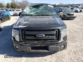 2013 Ford F-150 XL with VIN 1FTFX1CF7DFC08942, listed as a Copart auction lot 49987185 with 113,674 mi miles and Salvage Title. Bid and sale history available at carsss.com. Image 5.