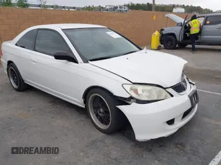 2004 Honda Civic LX with VIN 1HGEM22584L050522, listed as a IAAI auction lot 41814735 with 1 mi miles. Bid and sale history available at carsss.com. Image 1.