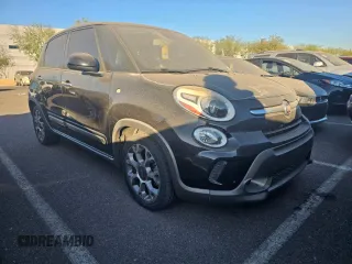 2014 FIAT 500L Trekking with VIN ZFBCFADH1EZ008292, listed as a Copart auction lot 86937454 with 117,921 mi miles and Clean Title. Bid and sale history available at carsss.com. Image 1.