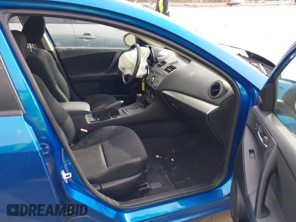 2012 Mazda Mazda3 i Touring with VIN JM1BL1V85C1537224, listed as a IAAI auction lot 41588360 with 186,814 mi miles. Bid and sale history available at carsss.com. Image 5.