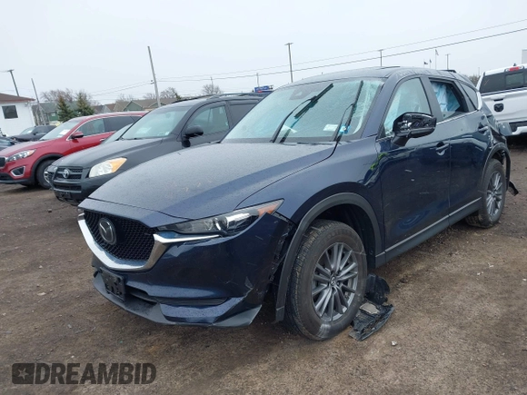 2020 Mazda CX-5 Touring with VIN JM3KFBCM9L0799502, listed as a IAAI auction lot 42007207 with 43,364 mi miles. Bid and sale history available at carsss.com. Image 2.