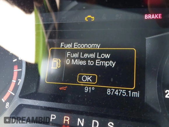 2020 Ford Edge SE with VIN 2FMPK4G97LBB42719, listed as a IAAI auction lot 42580013 with 87,475 mi miles and . Bid and sale history available at DreamBid. Image 16.