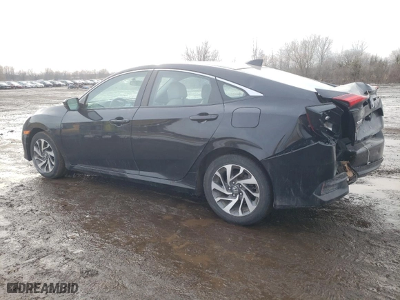 2018 Honda Civic Sedan EX with VIN 2HGFC2F73JH591280, listed as a Copart auction lot 45694855 with 80,610 mi miles and Salvage Title. Bid and sale history available at carsss.com. Image 2.