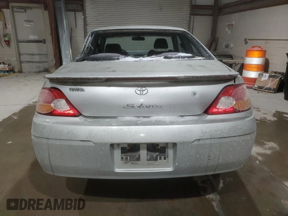 2003 Toyota Solara SE with VIN 2T1CF22P93C609535, listed as a Copart auction lot 87740625 with 105,152 mi miles and Salvage Title. Bid and sale history available at carsss.com. Image 6.