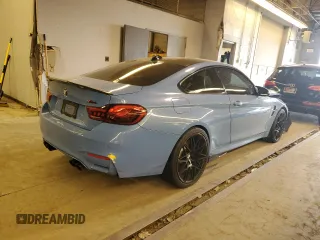 2018 BMW M4 with VIN WBS4Y9C56JAC86367, listed as a Copart auction lot 54995374 with 85,280 mi miles and Salvage Title. Bid and sale history available at carsss.com. Image 3.