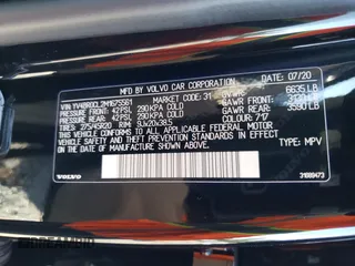 2021 Volvo XC90 Inscription Expression with VIN YV4BR0CL2M1675561, listed as a Copart auction lot 71400423 with 24,550 mi miles. Bid and sale history available at carsss.com. Image 13.