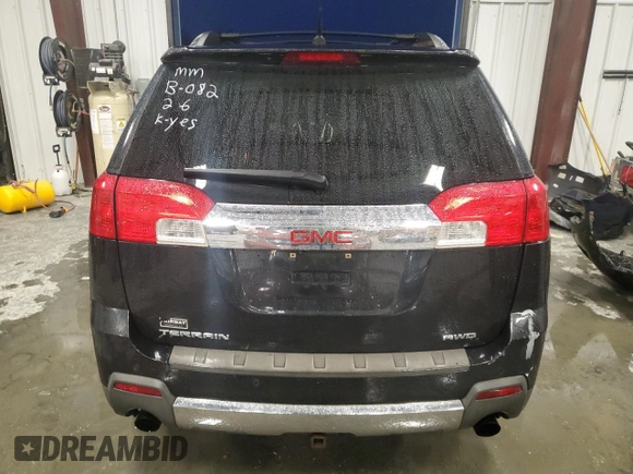 2011 GMC Terrain SLT-2 with VIN 2CTFLXE58B6238319, listed as a Copart auction lot 45166035 with 210,014 mi miles and Salvage Title. Bid and sale history available at carsss.com. Image 6.
