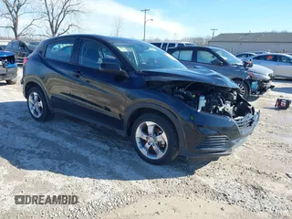 2022 Honda HR-V LX with VIN 3CZRU6H31NM714134, listed as a IAAI auction lot 41595032 with 16,955 mi miles. Bid and sale history available at carsss.com. Image 1.