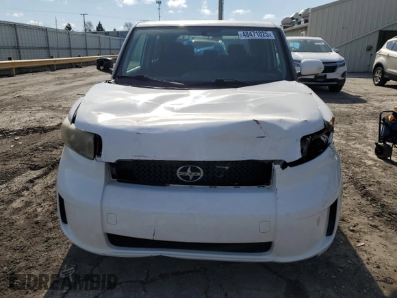 2010 Scion xB with VIN JTLZE4FE3A1101066, listed as a Copart auction lot 48471025 with 145,223 mi miles and Salvage Title. Bid and sale history available at carsss.com. Image 5.