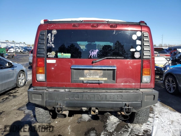 2003 Hummer H2 with VIN 5GRGN23U73H147060, listed as a Copart auction lot 42417245 with 293,559 mi miles and Clean Title. Bid and sale history available at carsss.com. Image 6.