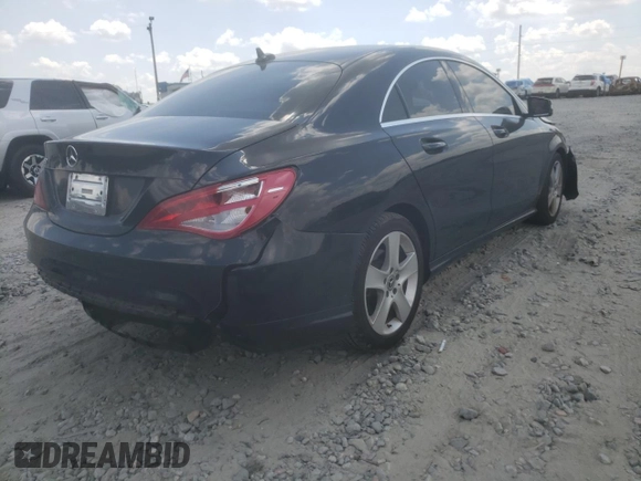 2018 Mercedes-Benz CLA with VIN WDDSJ4EB8JN609578, listed as a Copart auction lot 45576682 with 52,096 mi miles. Bid and sale history available at carsss.com. Image 4.