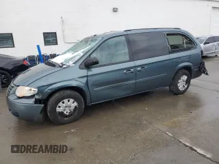 2006 Chrysler Town & Country LWB LX with VIN 2A4GP44R36R881120, listed as a Copart auction lot 45672755 with 78,488 mi miles and Salvage Title. Bid and sale history available at carsss.com. Image 1.