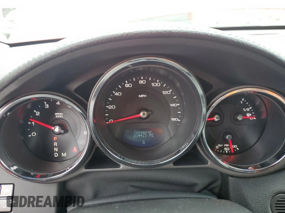 2013 Cadillac CTS Premium with VIN 1G6DS5E37D0103887, listed as a Copart auction lot 57390915 with 104,415 mi miles and Salvage title. Bid and sale history available at DreamBid. Image 9.