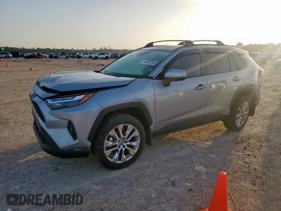 2024 Toyota RAV4 XLE Premium with VIN 2T3C1RFV2RC286896, listed as a Copart auction lot 64267695 with 18,872 mi miles and Salvage title. Bid and sale history available at DreamBid. Image 1.