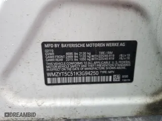 2019 MINI Countryman Cooper S with VIN WMZYT5C51K3G94250, listed as a Copart auction lot 66345814 with 73,807 mi miles and Salvage Title. Bid and sale history available at carsss.com. Image 13.