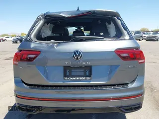 2022 Volkswagen Tiguan SE R-Line Black with VIN 3VV8B7AX4NM154637, listed as a IAAI auction lot 42058531 with 39,597 mi miles and . Bid and sale history available at DreamBid. Image 17.