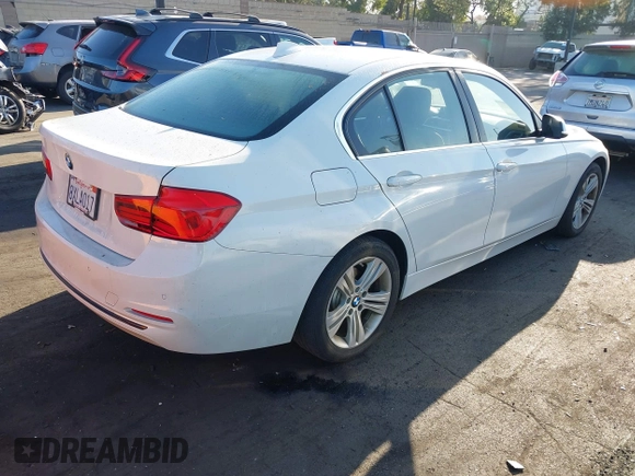 2017 BMW 3 Series 328d xDrive with VIN WBA8F1C39HK898141, listed as a IAAI auction lot 42654788 with 91,817 mi miles and . Bid and sale history available at DreamBid. Image 4.