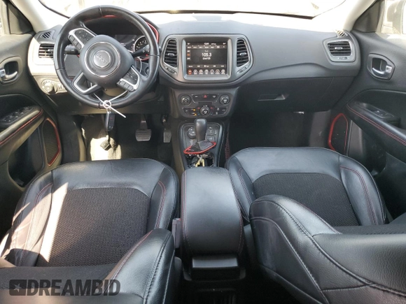 2020 Jeep Compass Trailhawk with VIN 3C4NJDDBXLT159315, listed as a Copart auction lot 66759685 with 99,806 mi miles and Clean title. Bid and sale history available at DreamBid. Image 8.