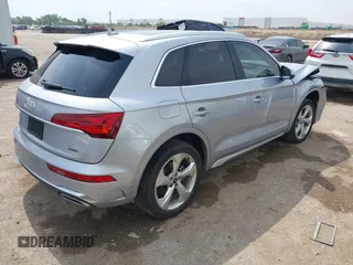 2022 Audi Q5 S line Premium Plus with VIN WA1EAAFY2N2081546, listed as a IAAI auction lot 42255043 with 33,371 mi miles and . Bid and sale history available at DreamBid. Image 4.