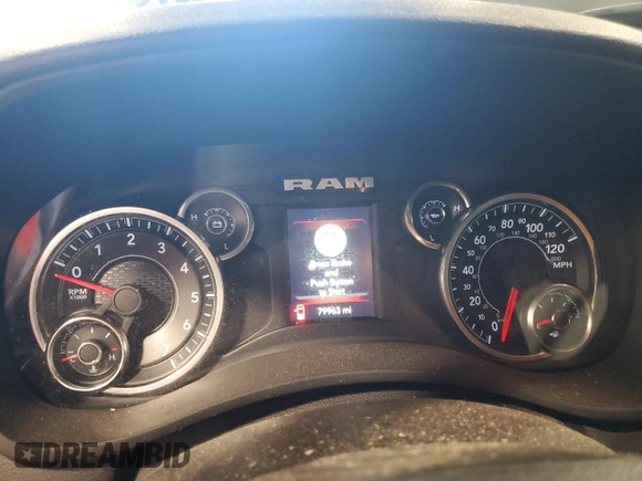 2021 Ram 2500 Tradesman with VIN 3C6UR5CJ7MG678553, listed as a Copart auction lot 42581565 with 79,963 mi miles and Salvage Title. Bid and sale history available at carsss.com. Image 9.