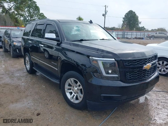 2017 Chevrolet Tahoe LT with VIN 1GNSKBKC3HR135025, listed as a IAAI auction lot 41176528 with 168,195 mi miles. Bid and sale history available at carsss.com. Image 1.