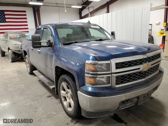 2015 Chevrolet Silverado 1500 LS with VIN 1GCVKPEC7FZ447344, listed as a Copart auction lot 88244925 with 151,101 mi miles and Salvage Title. Bid and sale history available at carsss.com. Image 4.