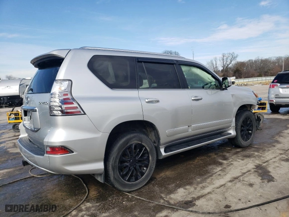 2015 Lexus GX 460 with VIN JTJBM7FX4F5112349, listed as a Copart auction lot 45797485 with 174,675 mi miles and Salvage Title. Bid and sale history available at carsss.com. Image 3.