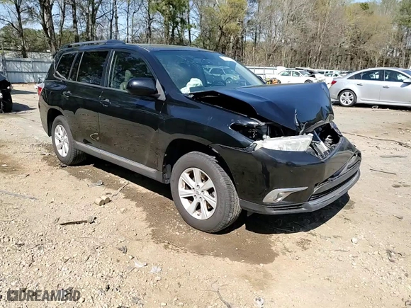 2013 Toyota Highlander with VIN 5TDZK3EH3DS115700, listed as a Copart auction lot 50518195 with 104,040 mi miles and Salvage Title. Bid and sale history available at carsss.com. Image 14.
