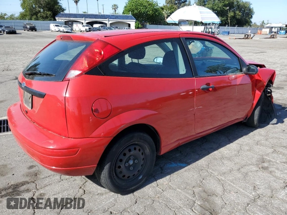 2007 Ford Focus S with VIN 1FAHP31N27W286022, listed as a Copart auction lot 56997445 with 112,157 mi miles and Salvage title. Bid and sale history available at DreamBid. Image 3.