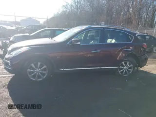 2017 Infiniti QX50 with VIN JN1BJ0RP6HM390079, listed as a IAAI auction lot 41413540 with 75,727 mi miles. Bid and sale history available at carsss.com. Image 14.