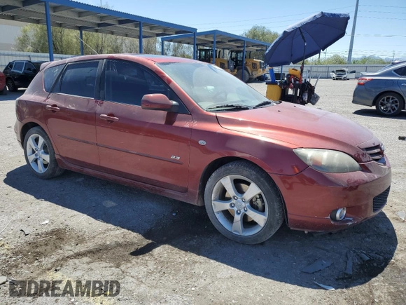 2006 Mazda 3 S Grand Touring z VIN JM1BK344161540154, wystawiony jako Copart lot #57724315 z przebiegiem 116 468 mil mil oraz Szkoda całkowita • Salvage title. Historia ofert i sprzedaży dostępna na DreamBid. Obrazek 4.