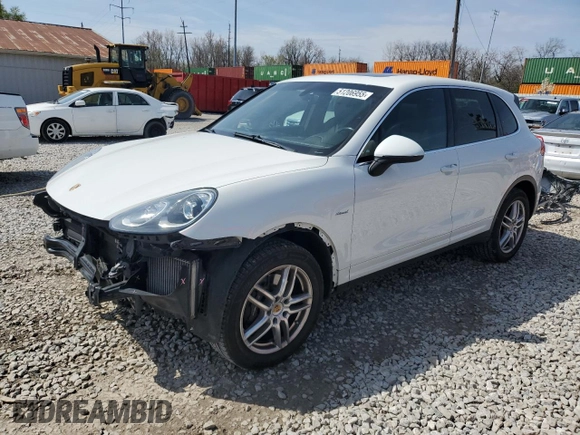 2015 Porsche Cayenne Diesel with VIN WP1AF2A20FLA42320, listed as a Copart auction lot 51206955 with 92,442 mi miles and Salvage title. Bid and sale history available at DreamBid. Image 1.