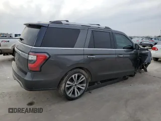 2020 Ford Expedition Limited with VIN 1FMJU1KT4LEA07929, listed as a Copart auction lot 45218835 with 51,472 mi miles and Salvage Title. Bid and sale history available at carsss.com. Image 3.