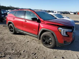 2024 GMC Terrain AT4 with VIN 3GKALYEG9RL389323, listed as a Copart auction lot 49922635 with 2,945 mi miles and Salvage Title. Bid and sale history available at DreamBid. Image 4.