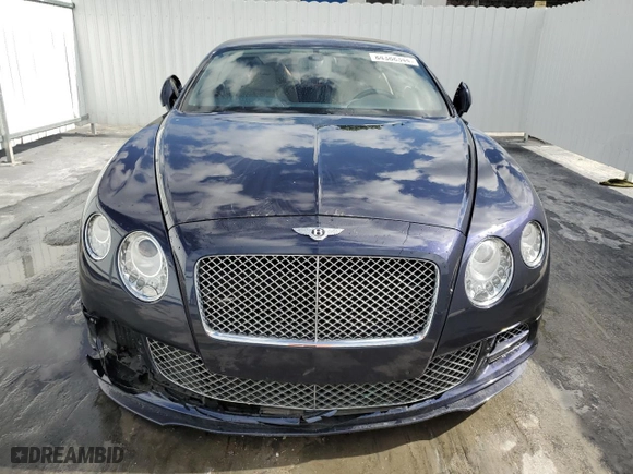 2015 Bentley Continental GT Speed with VIN SCBFJ7ZA4FC045867, listed as a Copart auction lot 89307075 with NaN miles and Salvage Title. Bid and sale history available at carsss.com. Image 5.