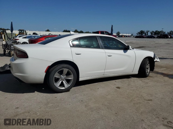 2018 Dodge Charger SXT Plus with VIN 2C3CDXHG7JH169445, listed as a Copart auction lot 53265555 with 107,024 mi miles and Salvage Title. Bid and sale history available at carsss.com. Image 3.