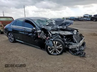 2019 Mercedes-Benz C 300 with VIN 55SWF8DB6KU306139, listed as a Copart auction lot 61491765 with Not provided miles and Clean title. Bid and sale history available at DreamBid. Image 4.
