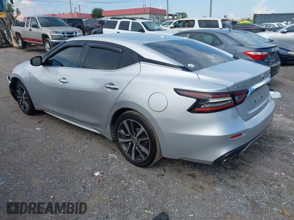 2019 Nissan Maxima SV with VIN 1N4AA6AV4KC376688, listed as a IAAI auction lot 42567641 with 178,411 mi miles and . Bid and sale history available at DreamBid. Image 3.